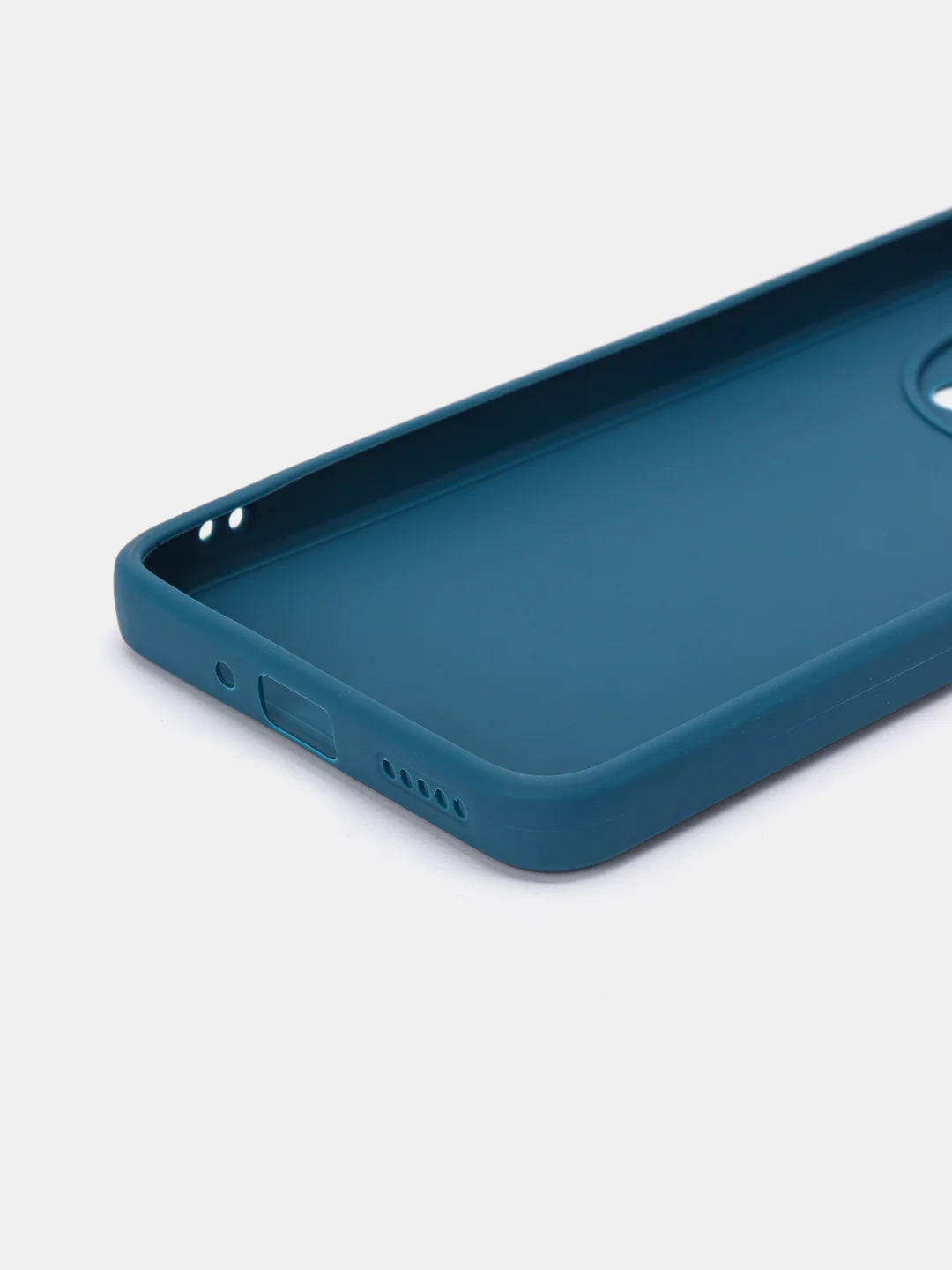 Синий чехол для HUAWEI nova Y90 (Хуавей Нова у90), прозрачный