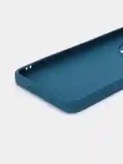 Синий чехол для HUAWEI nova Y90 (Хуавей Нова у90), прозрачный