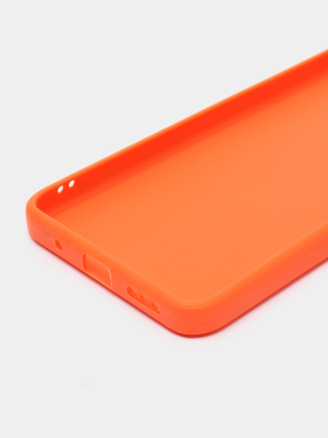 Оранжевый чехол силиконовый для Redmi Note 10T ,Note 10 5G ,POCO M3 Pro (Редми нот 10, поко м3)
