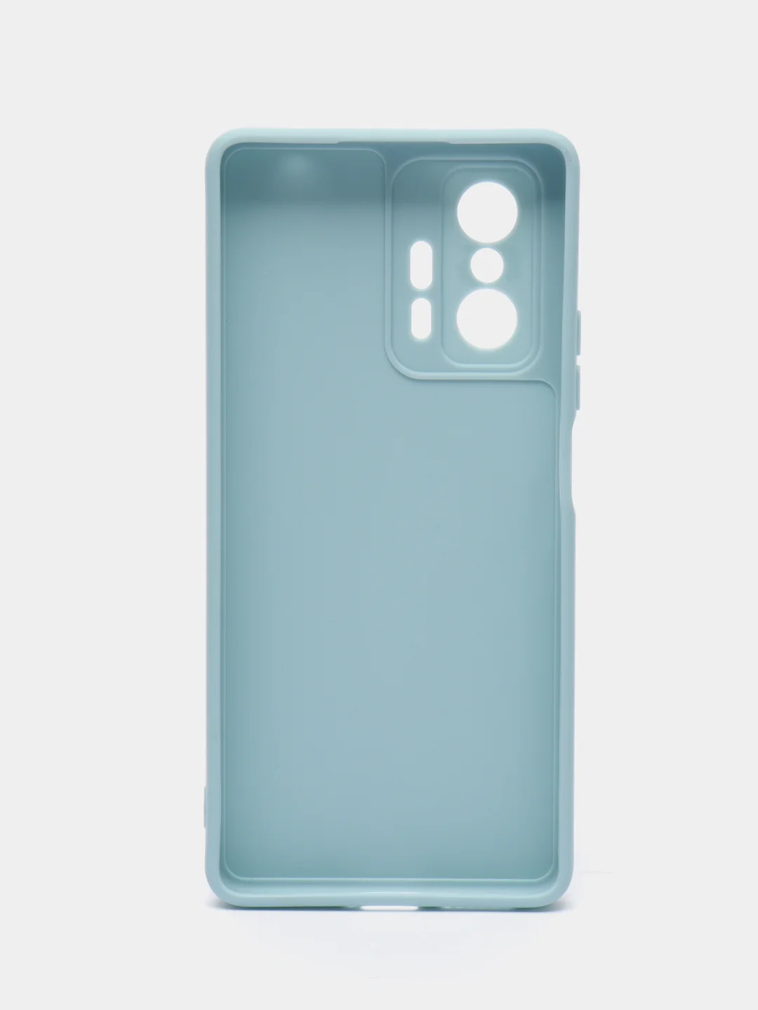 Светло-синий чехол для Xiaomi Mi 11T и 11T Pro (Сяоми Ми 11Т, 11Т Про), матовый, силиконовый