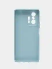Светло-синий чехол для Xiaomi Mi 11T и 11T Pro (Сяоми Ми 11Т, 11Т Про), матовый, силиконовый