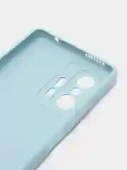 Светло-синий чехол для Xiaomi Mi 11T и 11T Pro (Сяоми Ми 11Т, 11Т Про), матовый, силиконовый