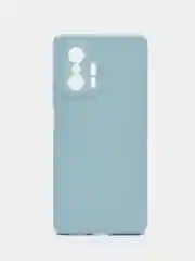 Светло-синий чехол для Xiaomi Mi 11T и 11T Pro (Сяоми Ми 11Т, 11Т Про), матовый, силиконовый