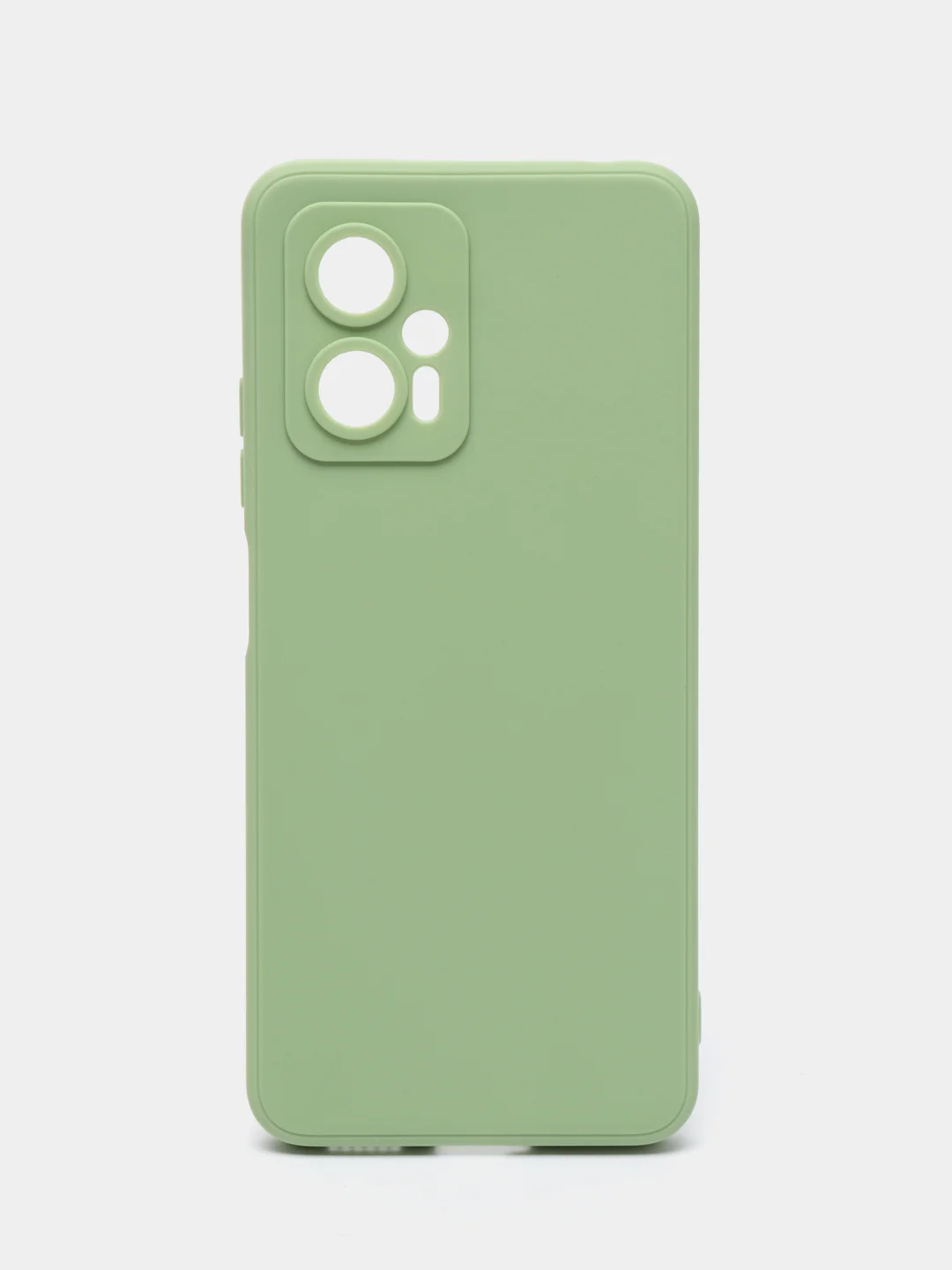 Зеленый чехол для Xiaomi POCO X4 GT (Сяоми Поко Х4 ГТ), силиконовый