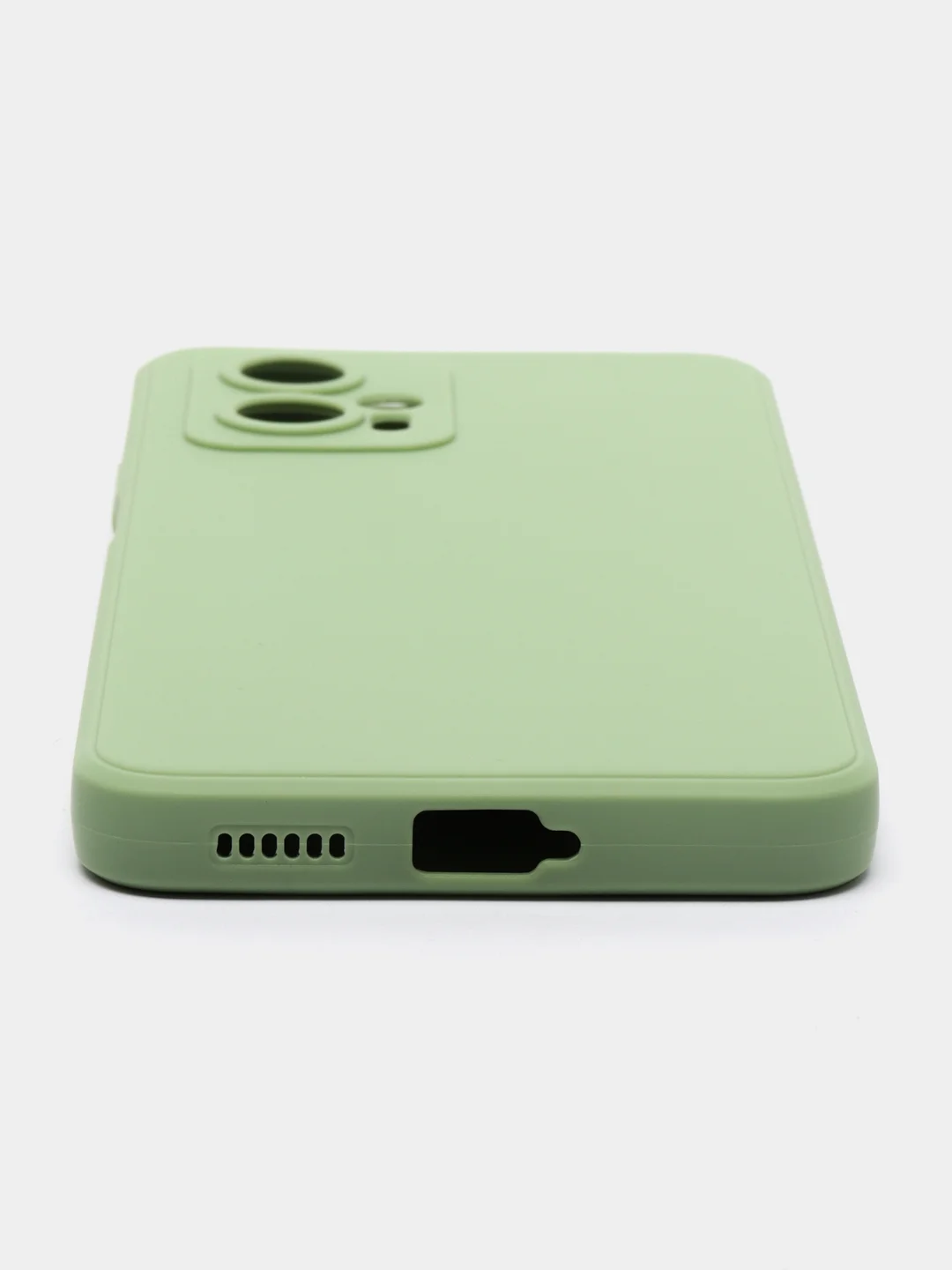 Зеленый чехол для Xiaomi POCO X4 GT (Сяоми Поко Х4 ГТ), силиконовый