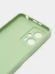 Зеленый чехол для Xiaomi POCO X4 GT (Сяоми Поко Х4 ГТ), силиконовый