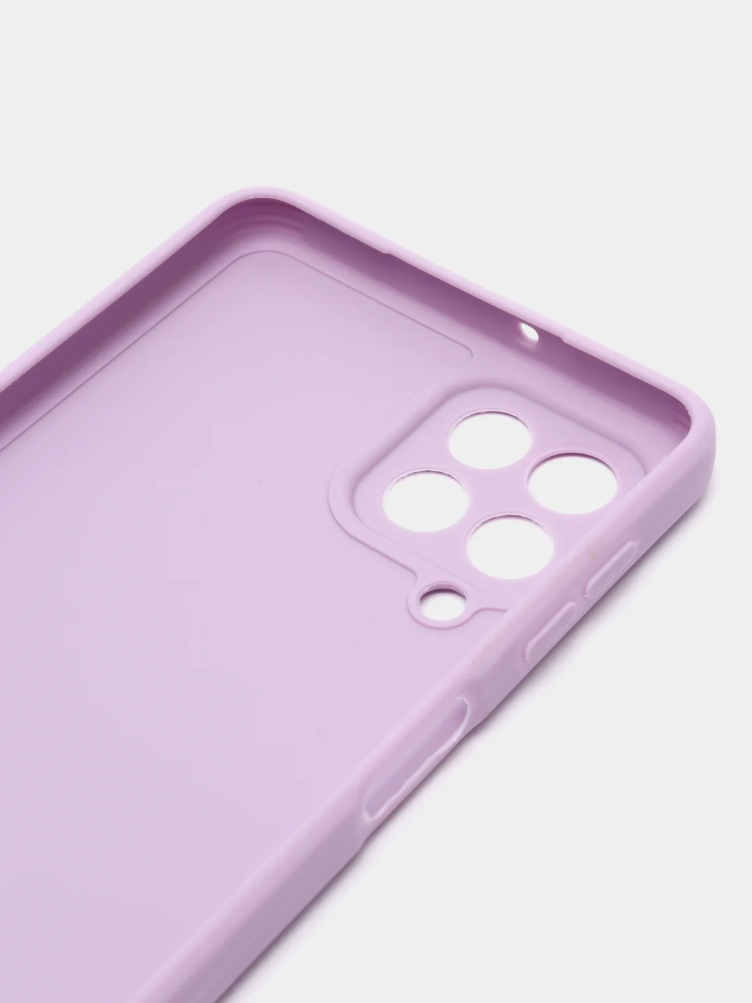 Лавандовый чехол для Samsung M53 5G (Самсунг М53), с защитой камеры