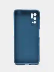 Синий чехол силиконовый для Redmi Note 10T ,Note 10 5G ,POCO M3 Pro (Редми нот 10, поко м3)