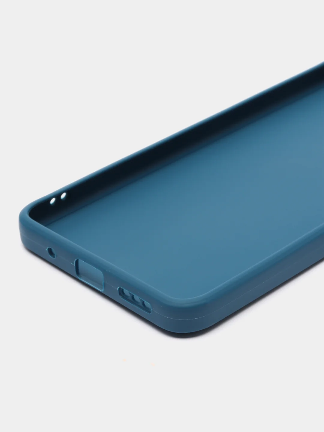 Синий чехол силиконовый для Redmi Note 10T ,Note 10 5G ,POCO M3 Pro (Редми нот 10, поко м3)