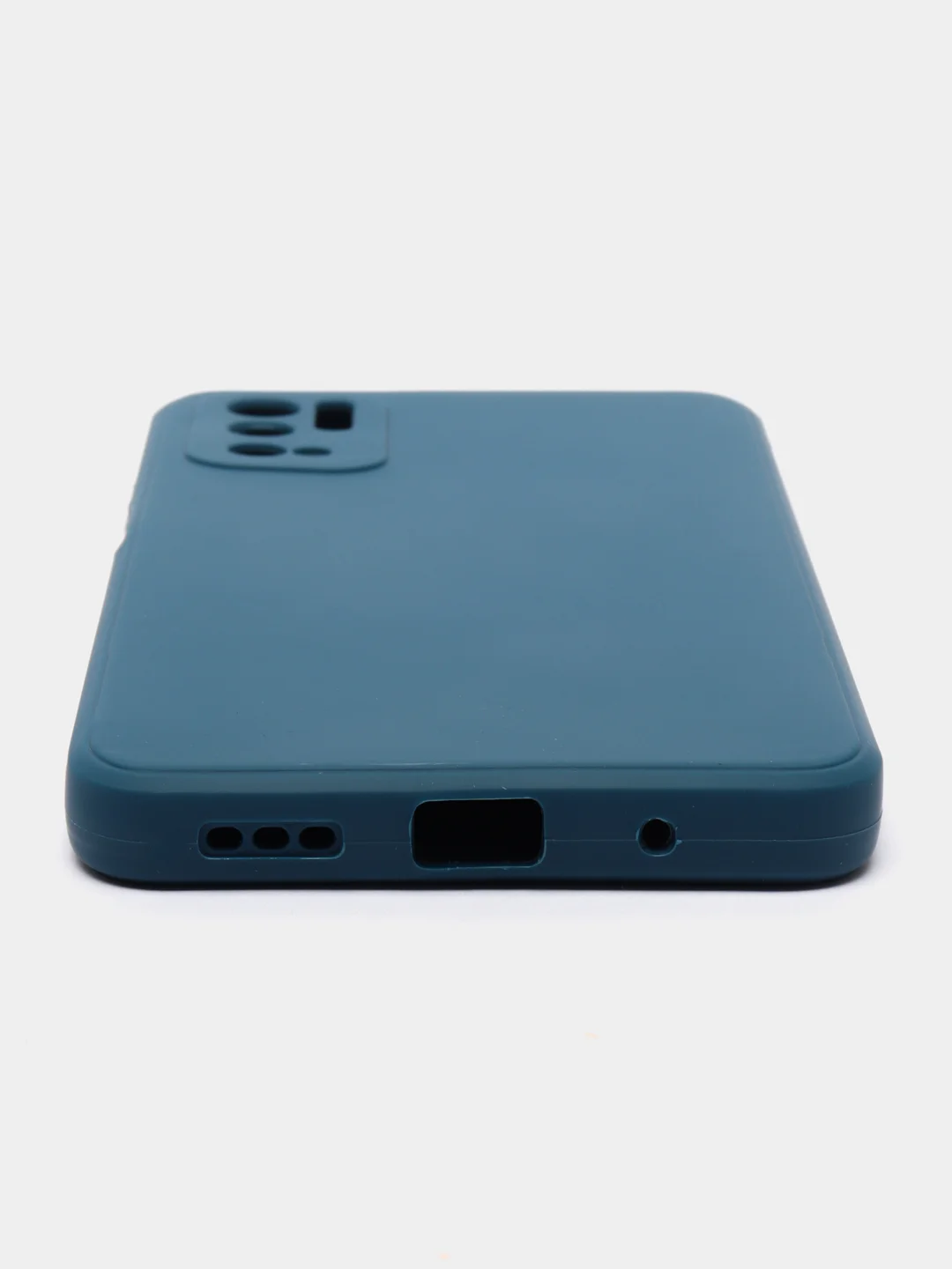 Синий чехол силиконовый для Redmi Note 10T ,Note 10 5G ,POCO M3 Pro (Редми нот 10, поко м3)
