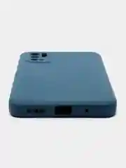 Синий чехол силиконовый для Redmi Note 10T ,Note 10 5G ,POCO M3 Pro (Редми нот 10, поко м3)