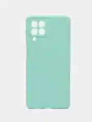 Мятный чехол для Samsung M53 5G (Самсунг М53), с защитой камеры
