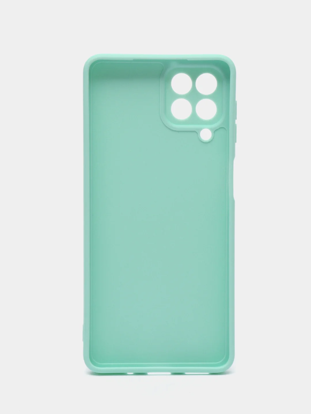 Мятный чехол для Samsung M53 5G (Самсунг М53), с защитой камеры