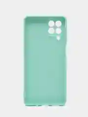 Мятный чехол для Samsung M53 5G (Самсунг М53), с защитой камеры