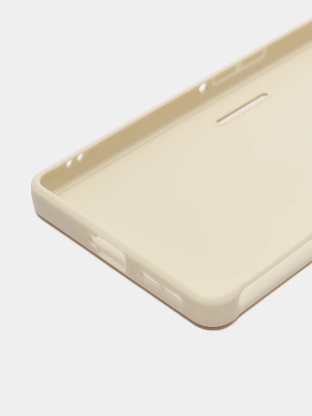 Молочный чехол для Xiaomi Poco F4 GT (Поко Ф4 Джити) силиконовый, черный, матовый, с защитой камеры