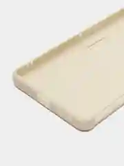 Молочный чехол для Xiaomi Poco F4 GT (Поко Ф4 Джити) силиконовый, черный, матовый, с защитой камеры
