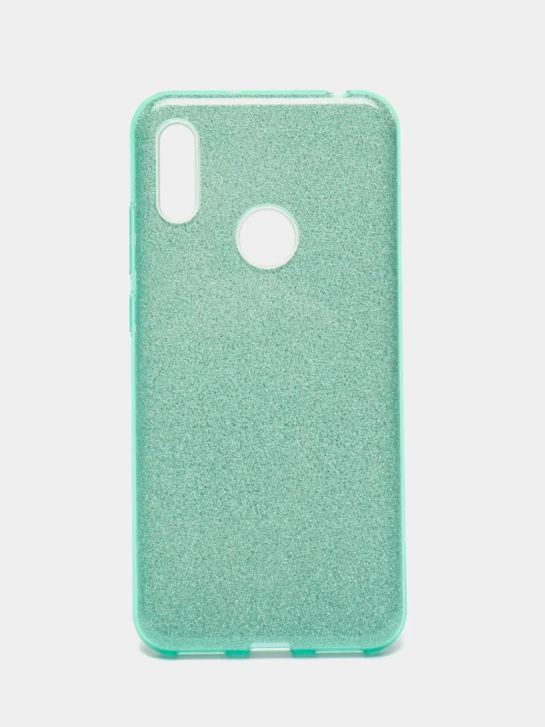 Бирюзовый чехол Honor 8A / 8A Prime / Huawei Y6 2019 / Y6 Prime 2019, Хонор 8А, блестящий сияющий