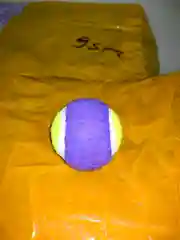Фиолетовый игрушка для собак и кошек "Теннисный мяч"