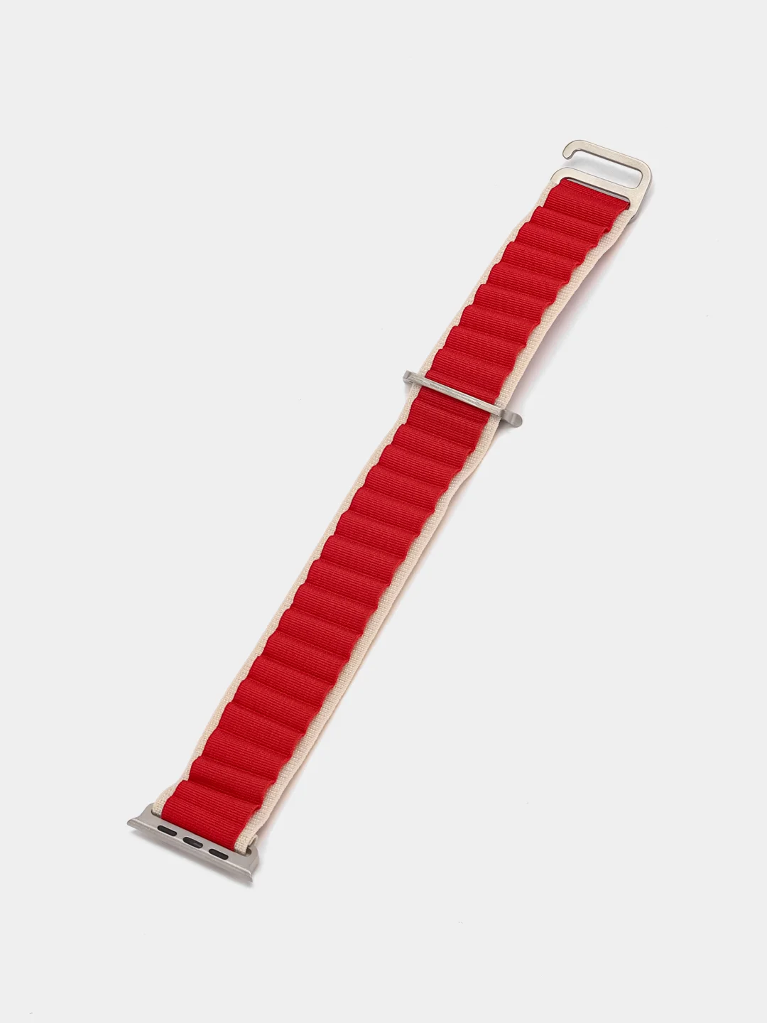 Красный ремешок для Apple Watch Ultra 42/44/45/49 мм, для серии 4/5/6/7/8/9/SE/SE 2022