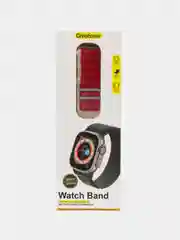 Красный ремешок для Apple Watch Ultra 42/44/45/49 мм, для серии 4/5/6/7/8/9/SE/SE 2022
