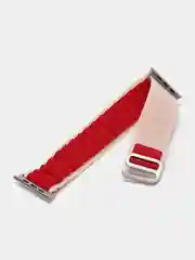 Красный ремешок для Apple Watch Ultra 42/44/45/49 мм, для серии 4/5/6/7/8/9/SE/SE 2022