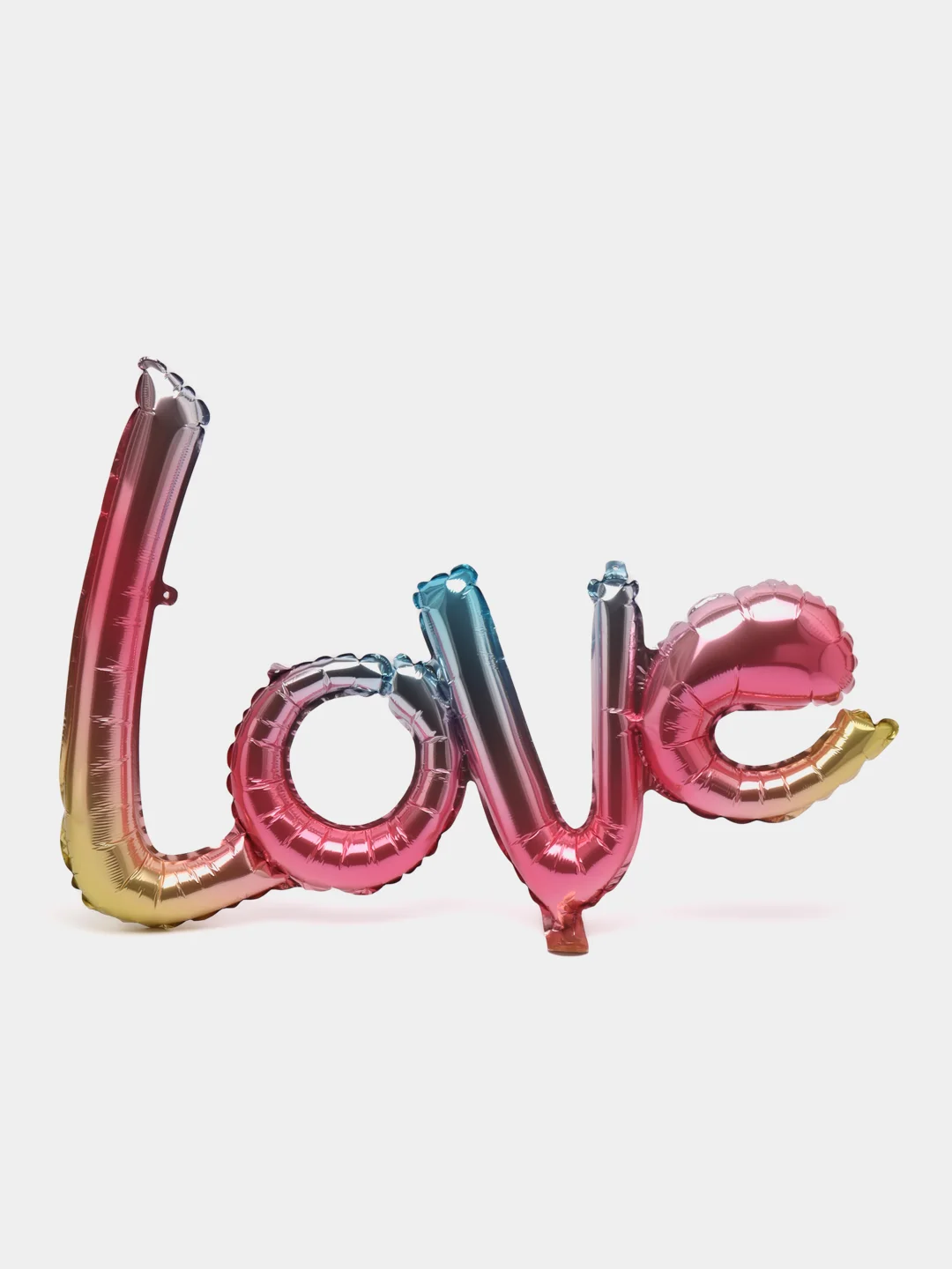 Аметистовый фольгированный шар "Love"