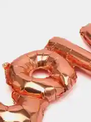 Бронзовый фольгированный шар "Love"
