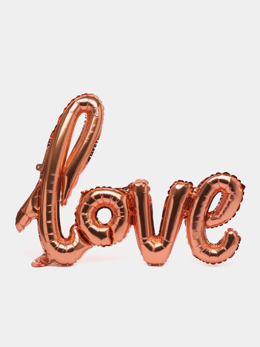 Бронзовый фольгированный шар "Love"