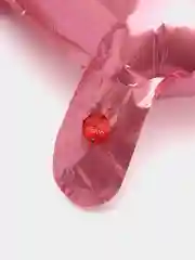 Розовый фольгированный шар "Love"