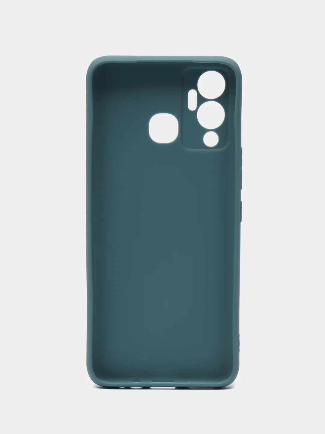 Морской чехол для Infinix Hot 12 Play, силиконовый, цветной, матовый, с защитой камеры