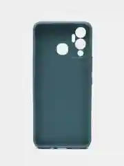 Морской чехол для Infinix Hot 12 Play, силиконовый, цветной, матовый, с защитой камеры