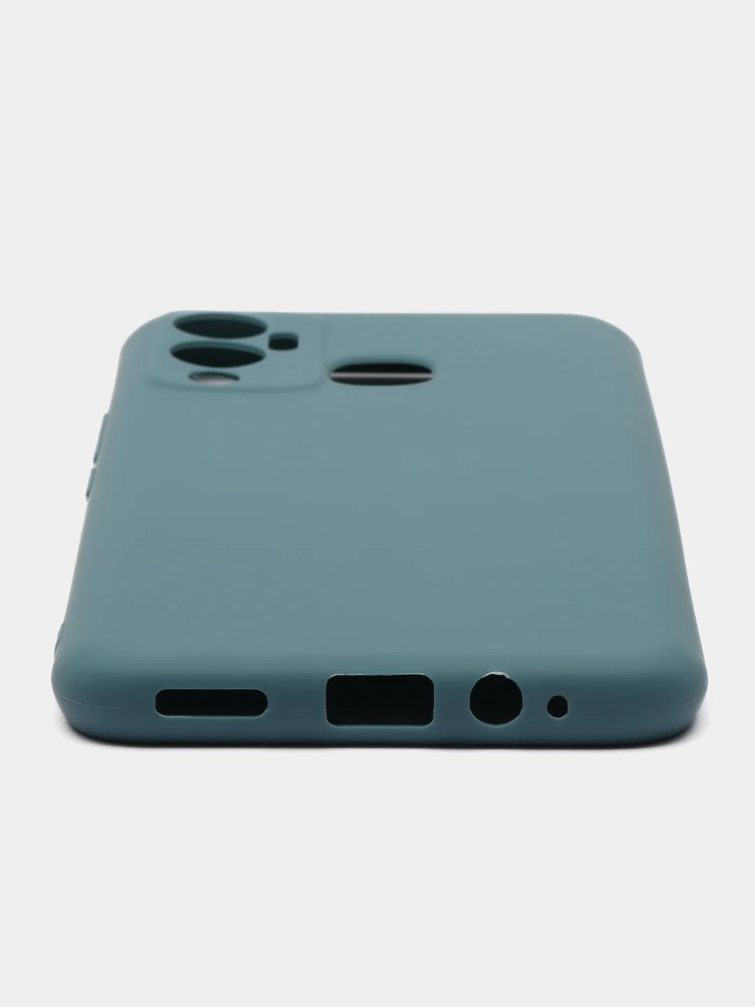 Морской чехол для Infinix Hot 12 Play, силиконовый, цветной, матовый, с защитой камеры