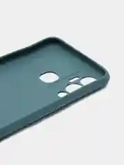Морской чехол для Infinix Hot 12 Play, силиконовый, цветной, матовый, с защитой камеры