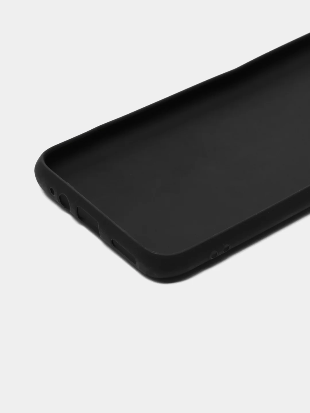 Черный чехол для Infinix Hot 12 Play, силиконовый, цветной, матовый, с защитой камеры
