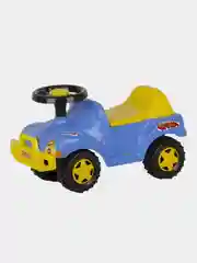 Синий автомобиль-каталка