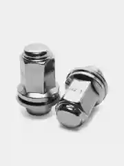 Гайка колесная hex21, M14 x 1.5 46.5, с пресс шайбой, закрытая, 5 штук