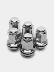 Гайка колесная hex21, M14 x 1.5 46.5, с пресс шайбой, закрытая, 5 штук