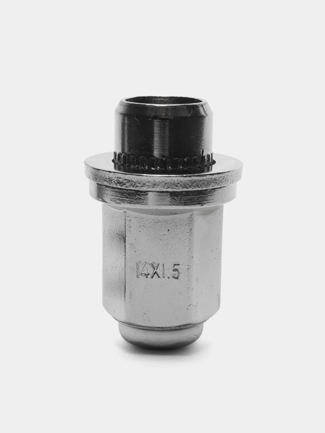 Гайка колесная hex21, M14 x 1.5 46.5, с пресс шайбой, закрытая, 5 штук