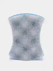 Синий губка для тела, массажная