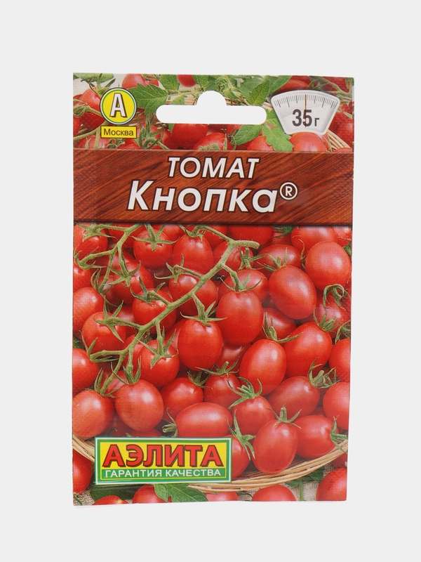 Семена Томат "Кнопка" скороспелый низкорослый суперурожайный для теплиц и открытого грунта