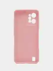 Коралловый меланж чехол для Realme C31 силиконовый, с защитой камеры