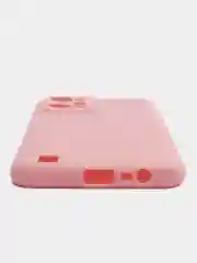 Коралловый меланж чехол для Realme C31 силиконовый, с защитой камеры