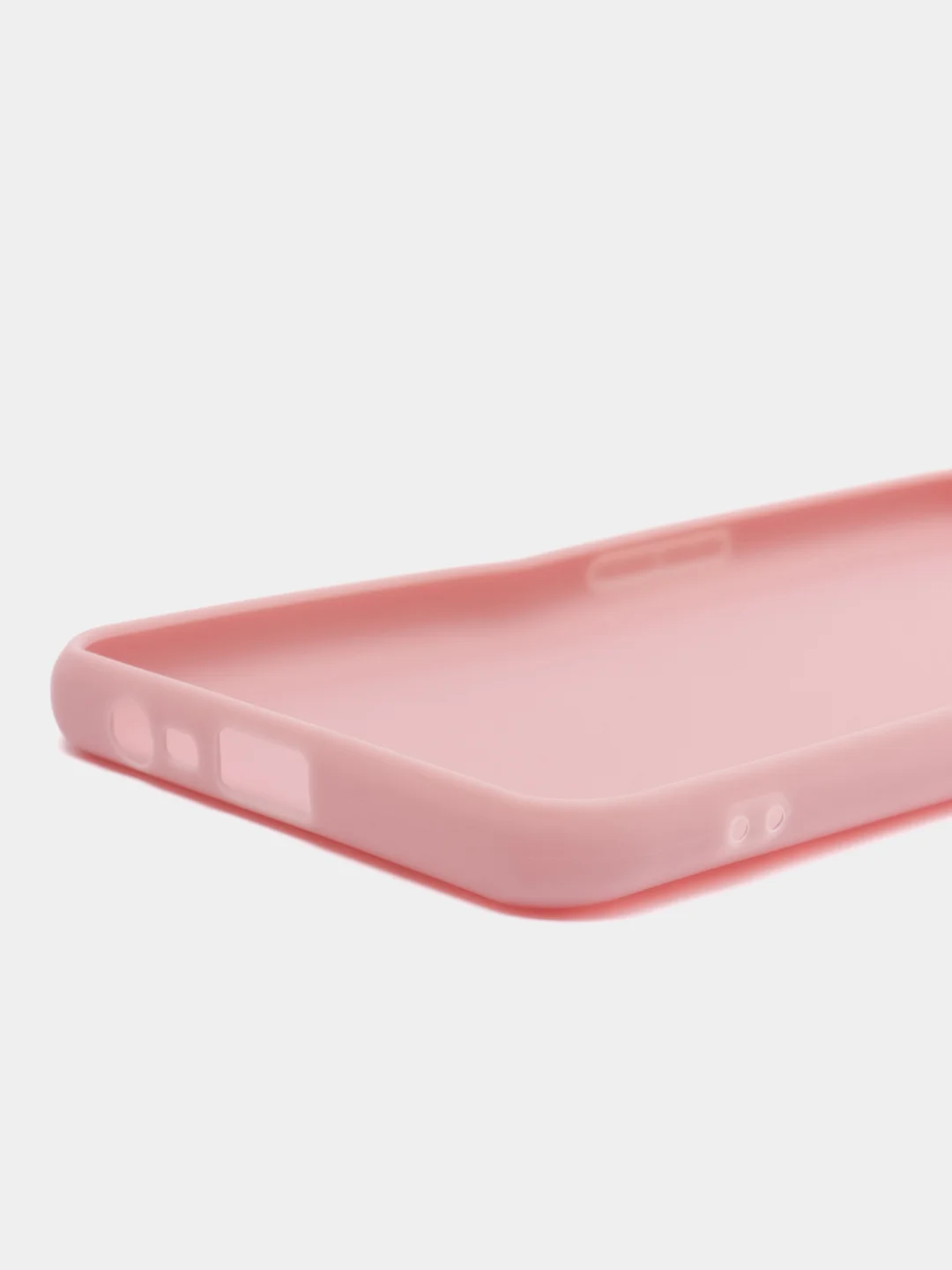 Коралловый меланж чехол для Realme C31 силиконовый, с защитой камеры