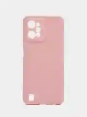 Коралловый меланж чехол для Realme C31 силиконовый, с защитой камеры