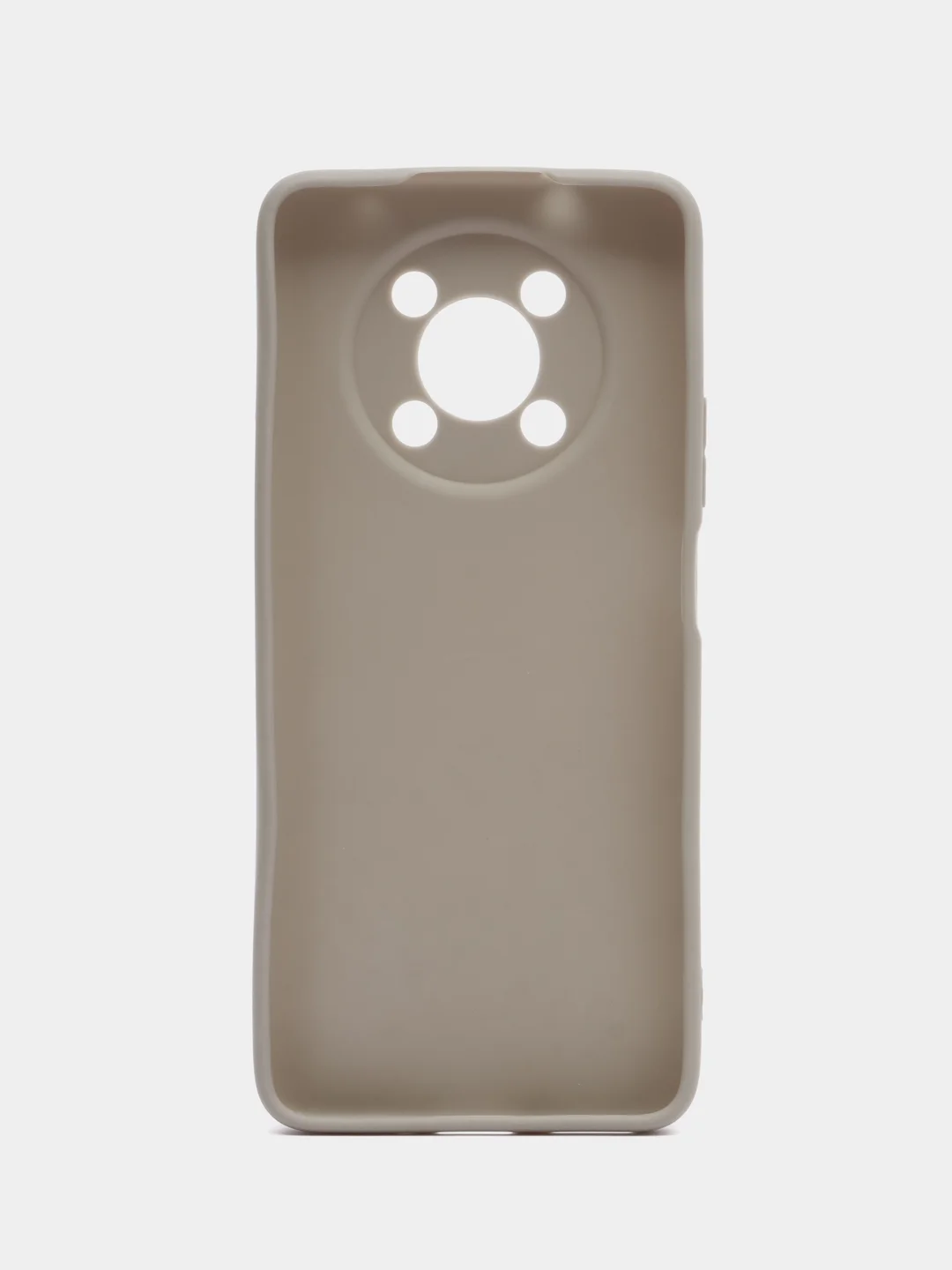 Серый чехол для Huawei Nova Y90, силиконовый, цветной, матовый, с защитой камеры