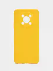 Желтый чехол для Huawei Nova Y90, силиконовый, цветной, матовый, с защитой камеры