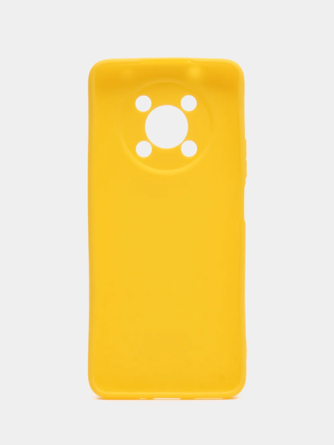 Желтый чехол для Huawei Nova Y90, силиконовый, цветной, матовый, с защитой камеры