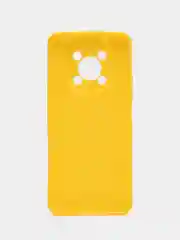 Желтый чехол для Huawei Nova Y90, силиконовый, цветной, матовый, с защитой камеры