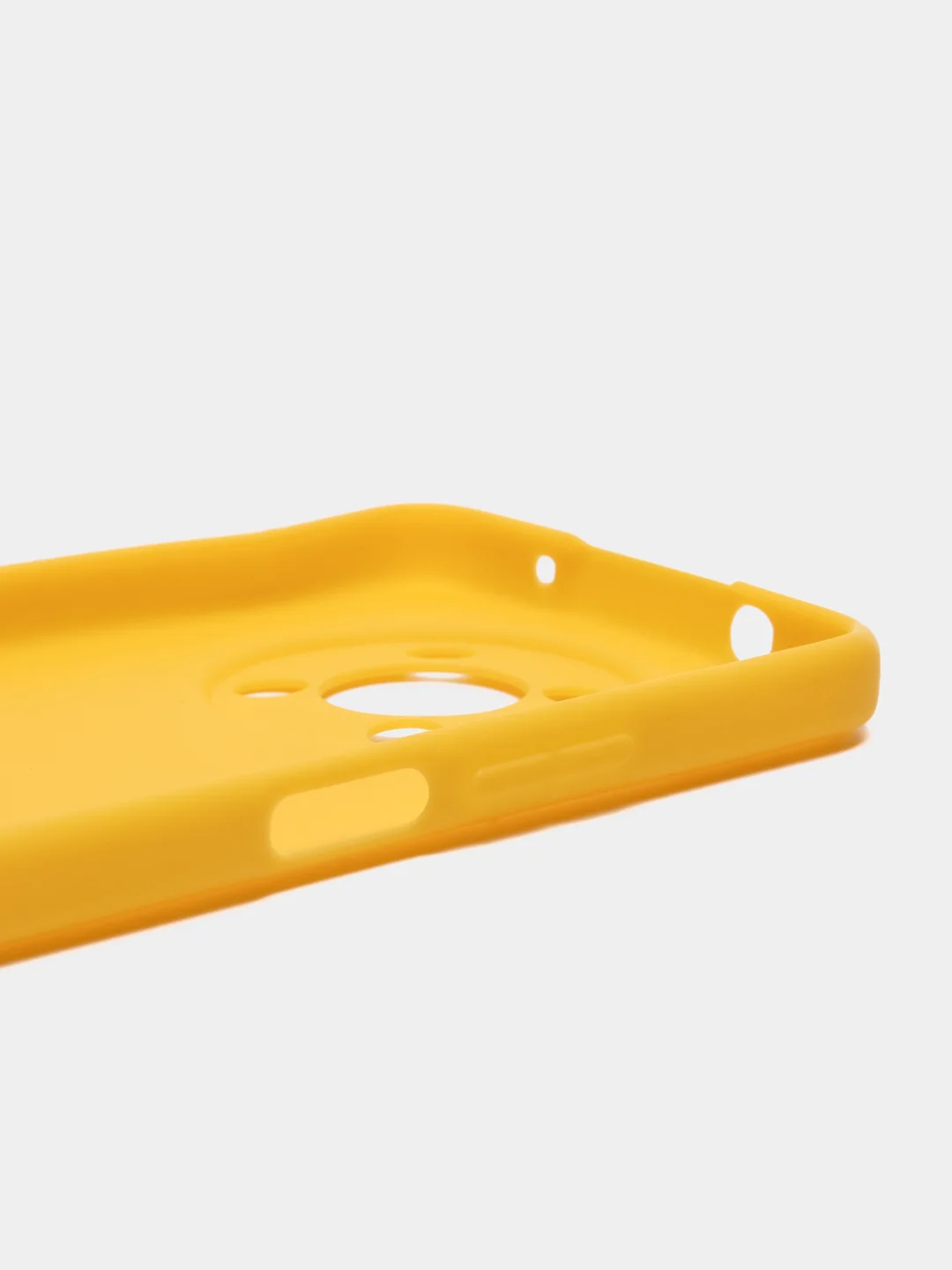 Желтый чехол для Huawei Nova Y90, силиконовый, цветной, матовый, с защитой камеры
