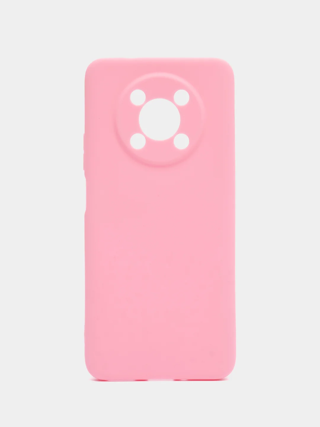 Розовый чехол для Huawei Nova Y90, силиконовый, цветной, матовый, с защитой камеры